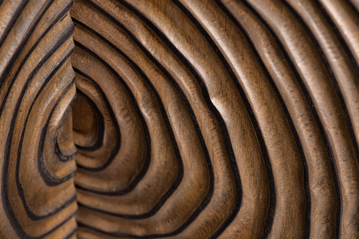 Bufet ZEN CIRCLE din lemn de mango negru maro, 180 cm [6]