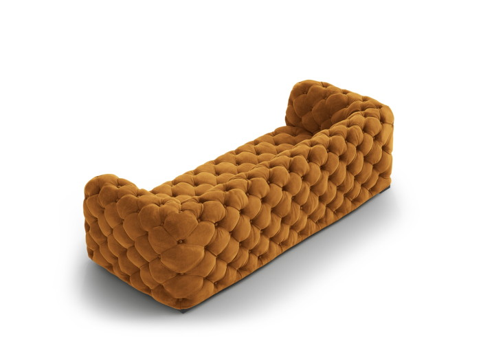 Canapea cu 3 locuri Loge cu tapițerie din catifea [5]