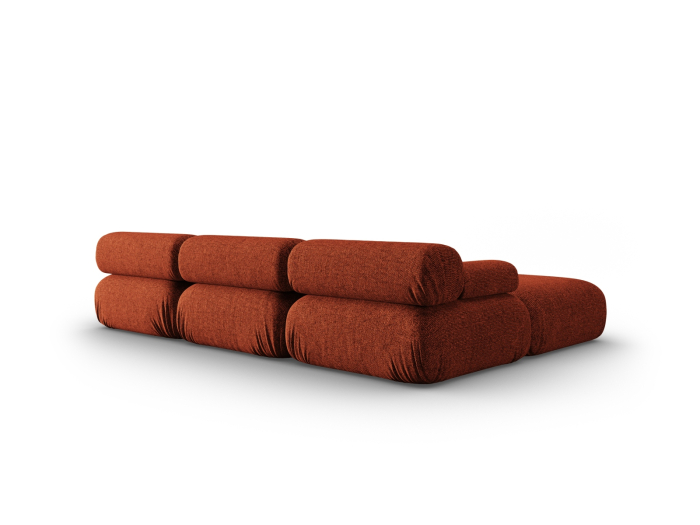 Canapea cu 4 locuri Kepler cu tapițerie din Chenille [5]