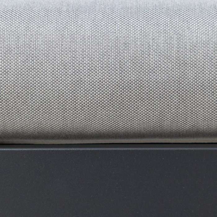 Coltar de exterior, set Agnes din aluminiu grafit 224 x 224 x 65,50 cm [4]