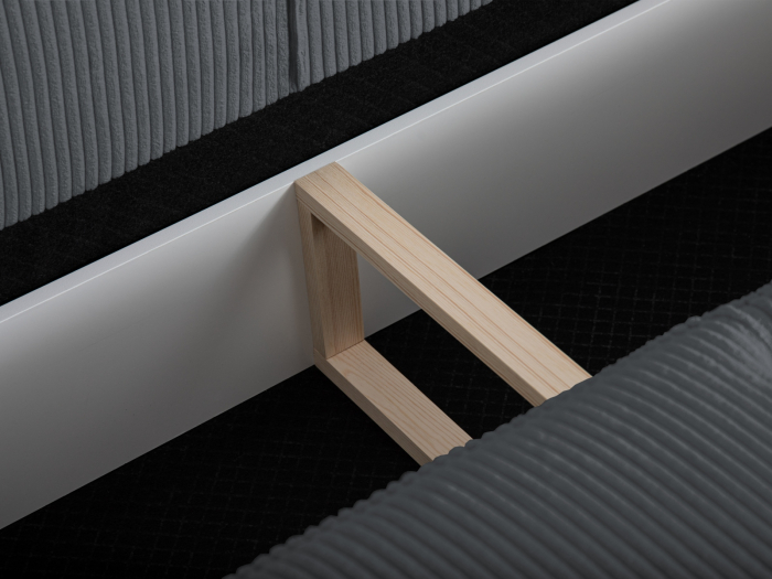 Canapea extennsibila Sophia cu tapițerie din catifea reiată [9]