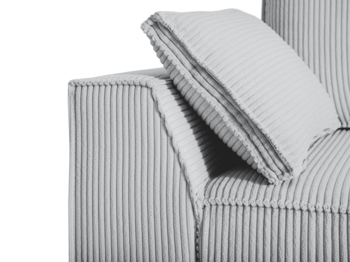 Canapea extennsibila Sophia cu tapițerie din catifea reiată [7]