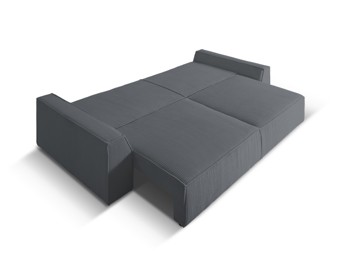 Canapea extennsibila Sophia cu tapițerie din catifea reiată [5]