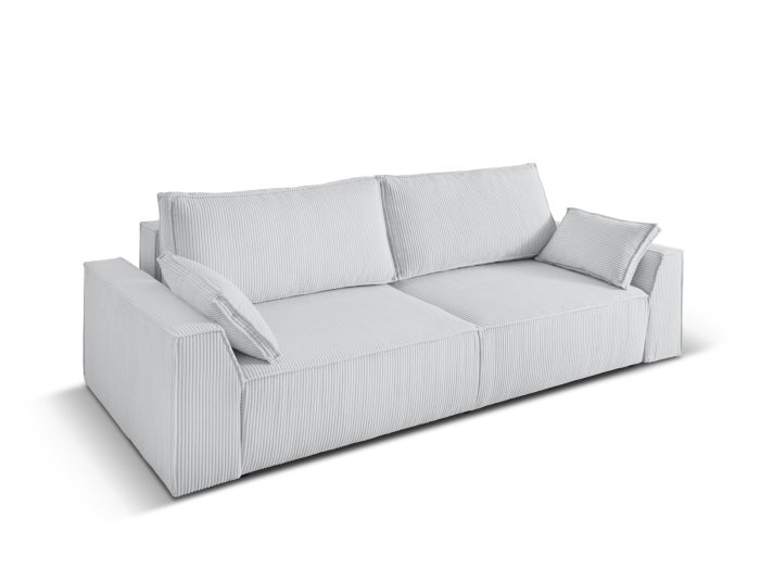 Canapea extennsibila Sophia cu tapițerie din catifea reiată [3]