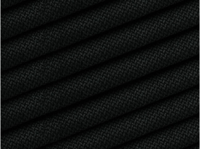 Canapea extensibila Caro cu 3 locuri si tapiterie din tesatura structurala, negru [6]