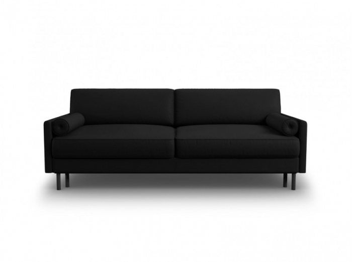 Canapea extensibila Scott cu 3 locuri si tapiterie din tesatura structurala, bej [1]