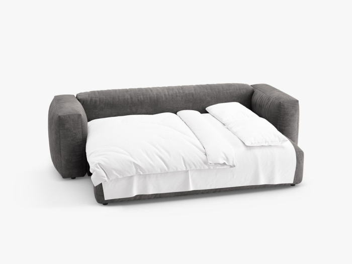 Canapea extesibila Martina cu tapiterie din catifea [2]