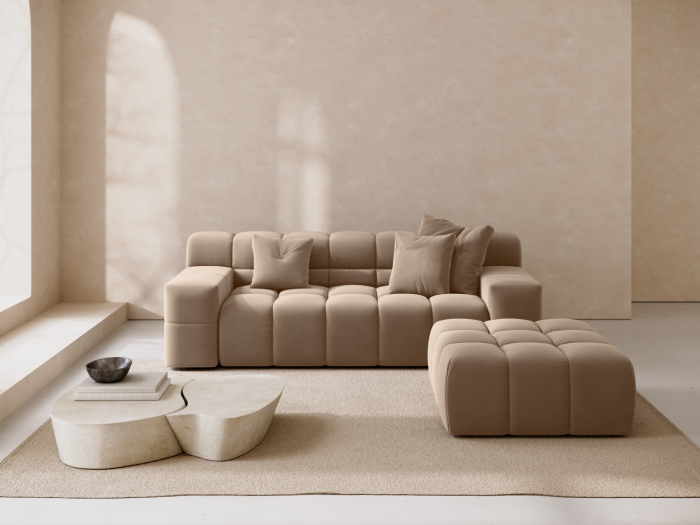 Canapea Hawaii cu tapițerie din catifea [5]