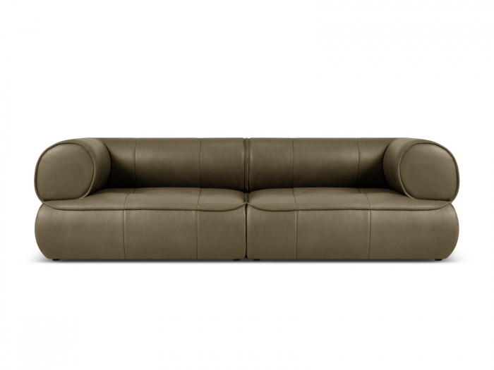 Canapea Lily cu 3 locuri si tapiterie din piele naturala [1]