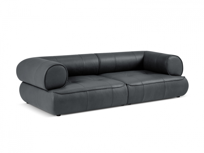 Canapea Lily cu 3 locuri si tapiterie din piele naturala [2]