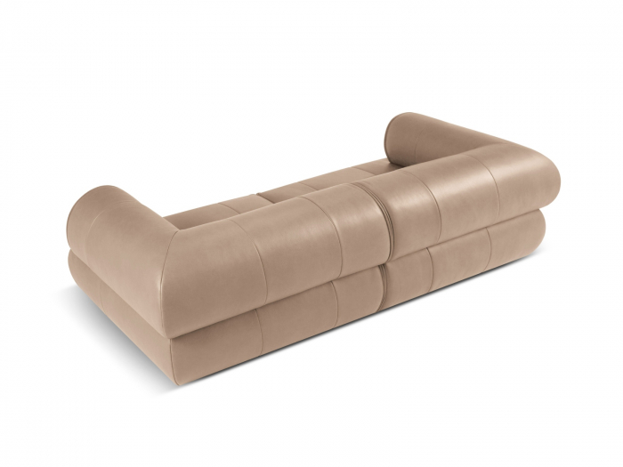 Canapea Lily cu 3 locuri si tapiterie din piele naturala [3]