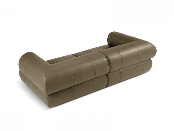 Canapea Lily cu 3 locuri si tapiterie din piele naturala [3]