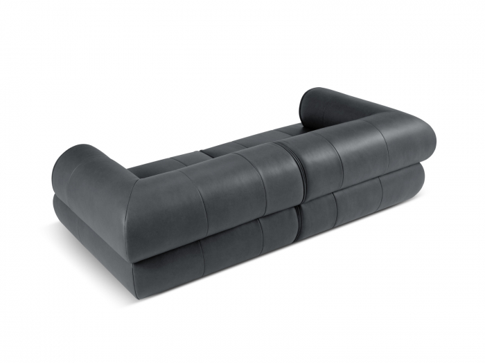 Canapea Lily cu 3 locuri si tapiterie din piele naturala [3]