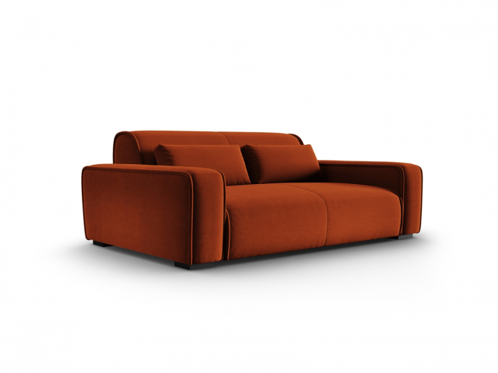 Canapea Lina cu 3 locuri si tapiterie din catifea [2]