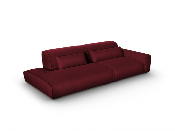 Canapea Lina cu 3 locuri si tapiterie din catifea [3]