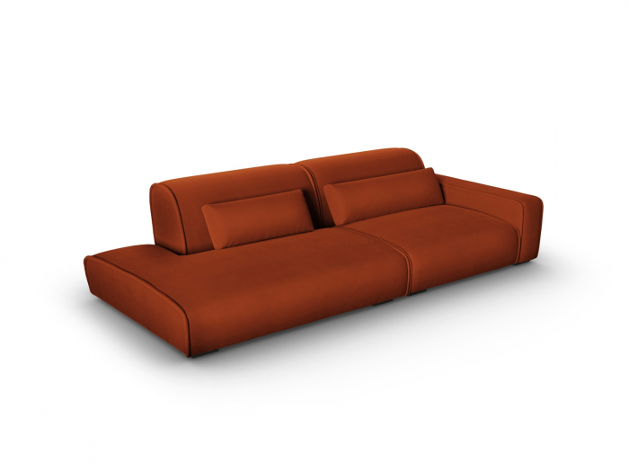 Canapea Lina cu 3 locuri si tapiterie din catifea [3]