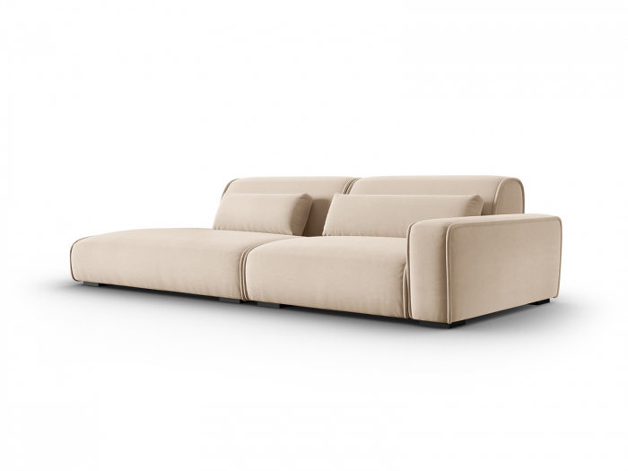 Canapea Lina cu 3 locuri si tapiterie din catifea [2]