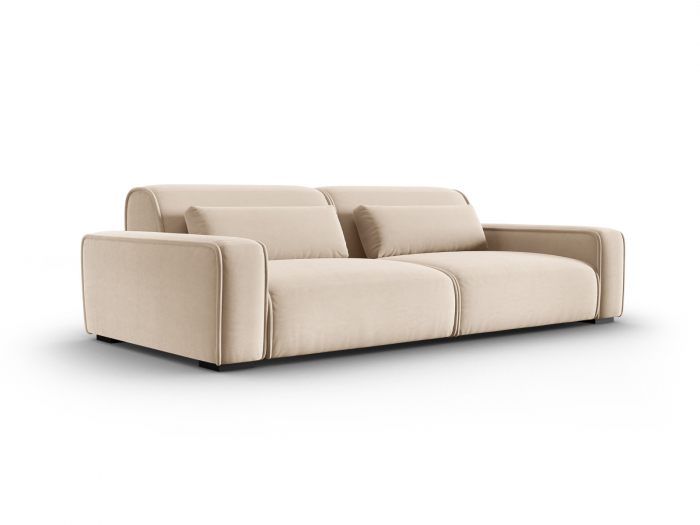 Canapea Lina cu 4 locuri si tapiterie din catifea [2]