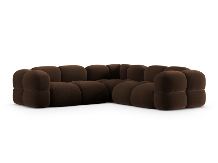 Canapea Loretto cu tapițerie din catifea [3]