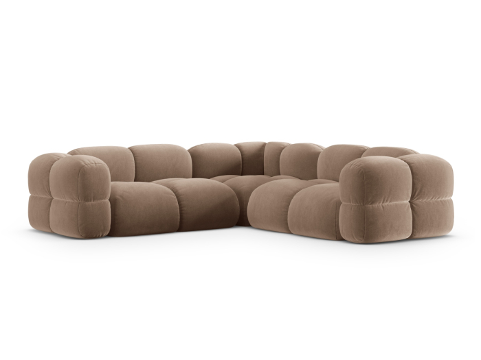 Canapea Loretto cu tapițerie din catifea [3]