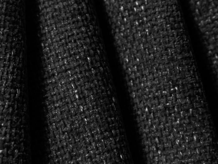 Canapea Lupine cu 2 locuri si tapiterie din tesatura structurala, negru [4]