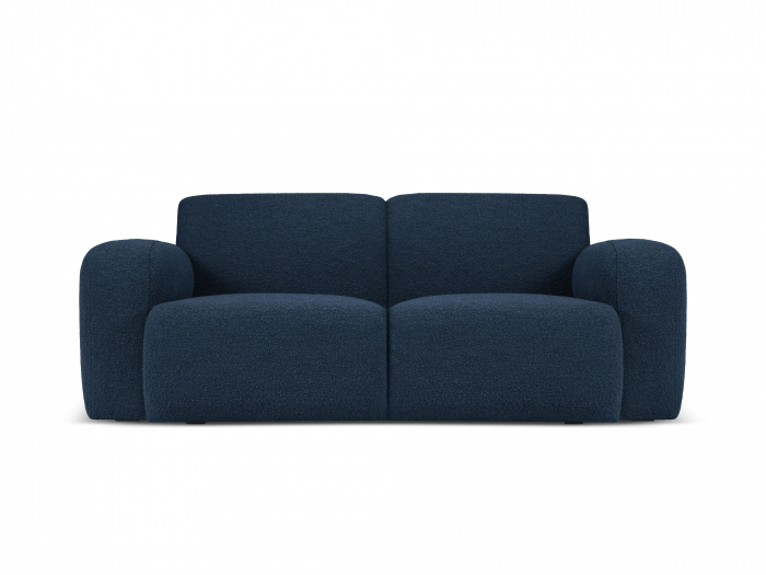 Canapea Molino cu 2 locuri si tapiterie boucle, albastru inchis [1]
