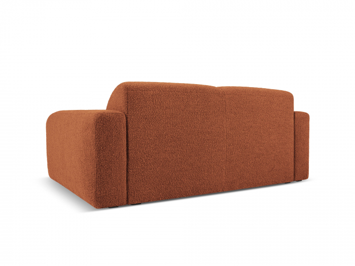 Canapea Molino cu 2 locuri si tapiterie boucle, maro [3]