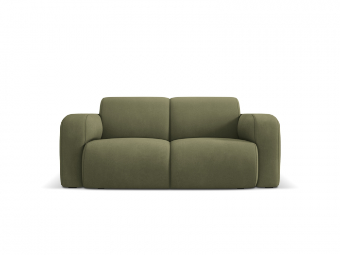Canapea Molino cu 2 locuri si tapiterie din tesatura structurala, verde deschis [1]