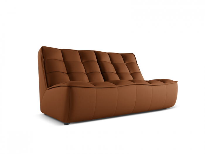 Canapea Moni cu 2 locuri si tapiterie din piele naturala [2]