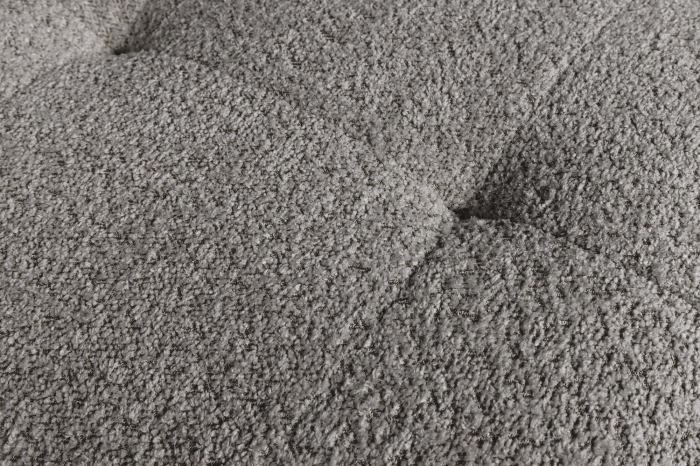 Canapea ROYAL 120 cm cu miez de arcuri, gri bouclé [7]