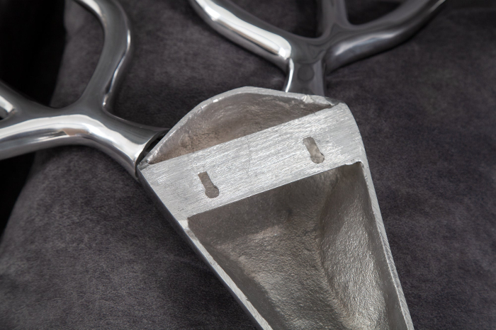 Coarne de cerb VEADO 90 cm aluminiu argintiu [8]