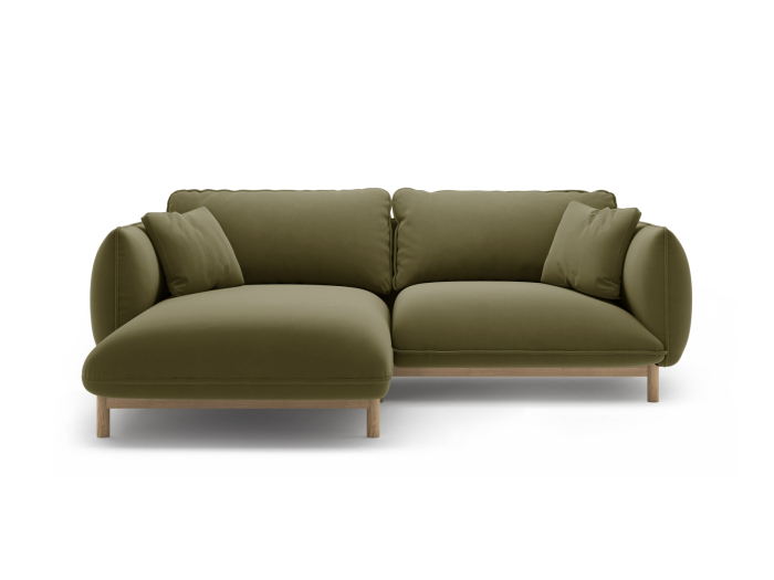 Coltar Ada cu tapiterie din catifea [1]