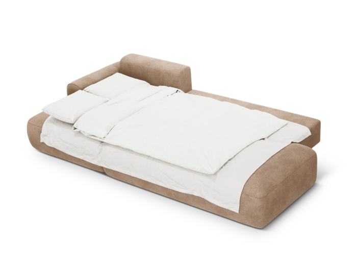 Colțar extensibil Calma cu tapițerie din catifea [3]