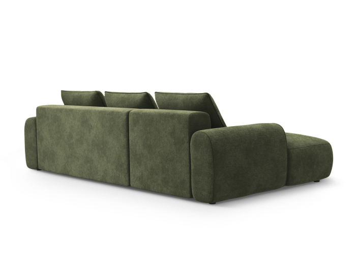 Colțar extensibil Calma cu tapițerie din catifea [4]