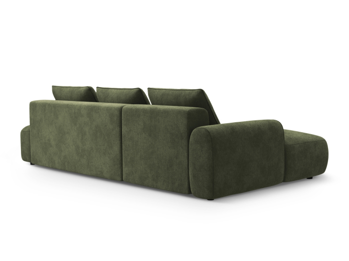 Colțar extensibil Calma cu tapițerie din catifea [4]