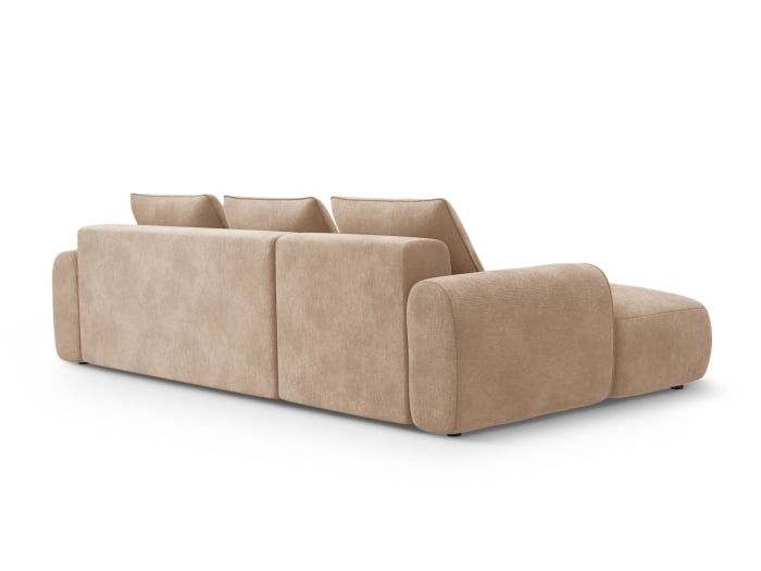 Colțar extensibil Calma cu tapițerie din catifea [4]