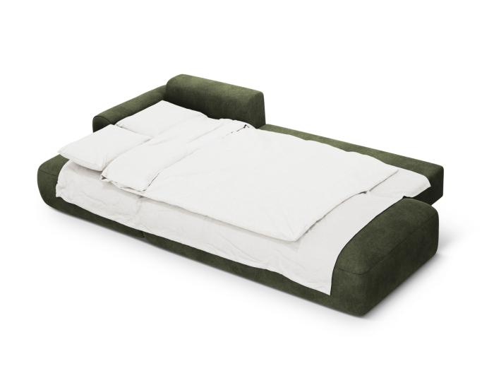 Colțar extensibil Calma cu tapițerie din catifea [3]