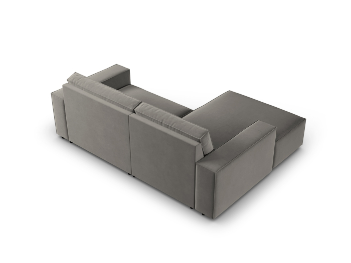 Colțar Carlo cu tapițerie din catifea [3]