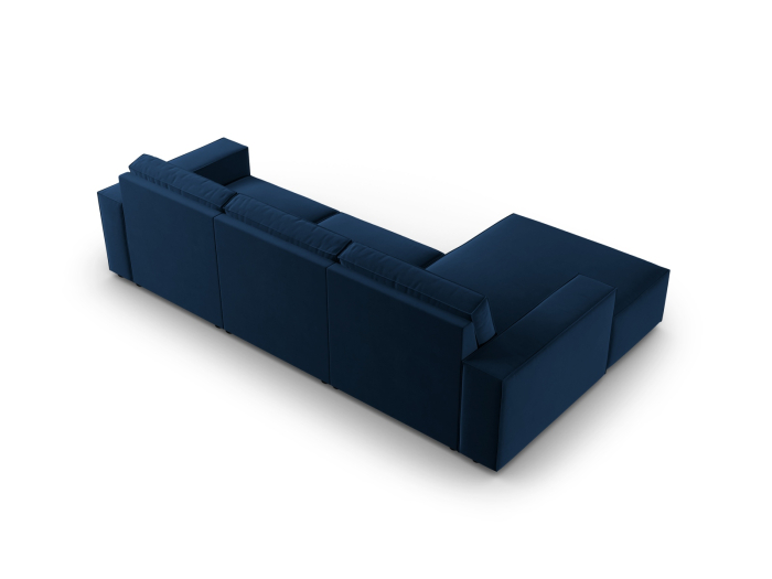 Colțar Carlo cu tapițerie din catifea [3]