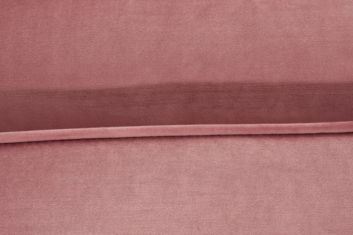 Coltar Cozy cu tapiterie din catifea si colt reversibil, roz inchis [5]