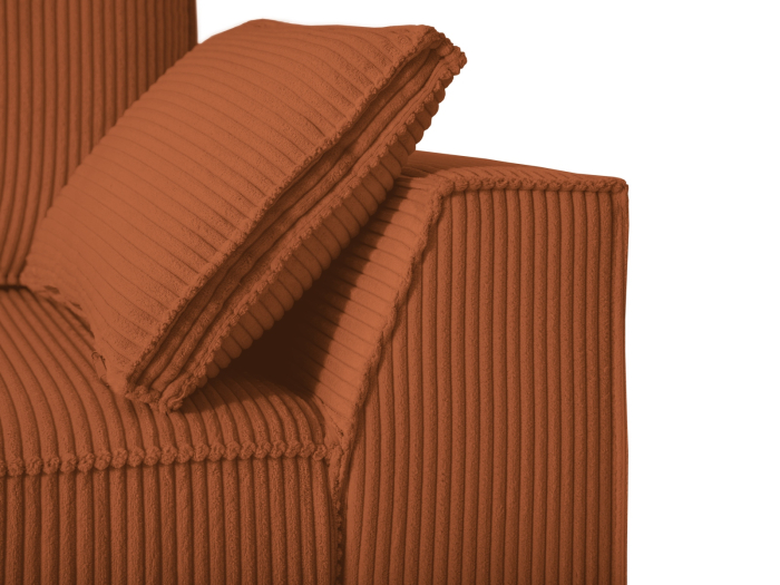 Colțar extennsibil Sophia cu tapițerie din catifea reiată [7]