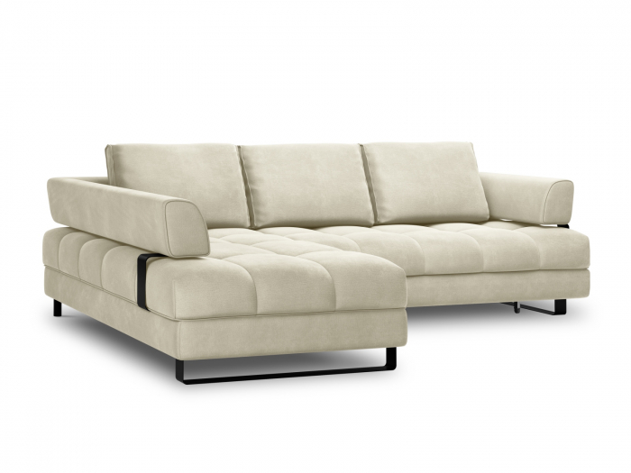 Coltar extensibil Clinton cu tapiterie din catifea [2]