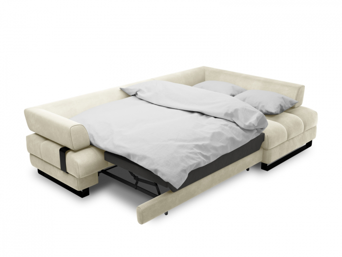 Coltar extensibil Clinton cu tapiterie din catifea [4]