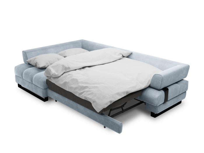 Coltar extensibil Clinton cu tapiterie din catifea [4]