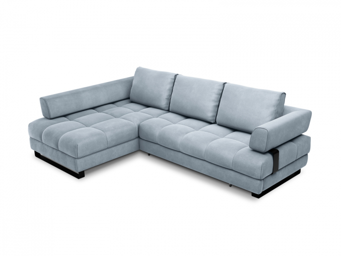 Coltar extensibil Clinton cu tapiterie din catifea [1]