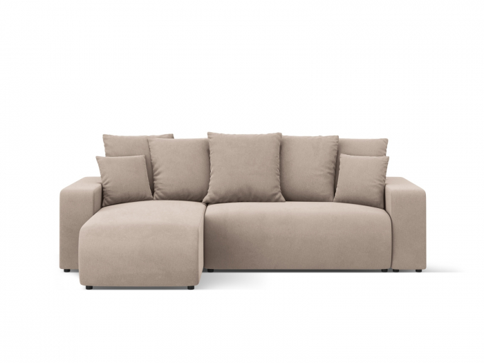 Coltar extensibil Jini cu 4 locuri, colt reversibil si tapiterie din catifea [1]