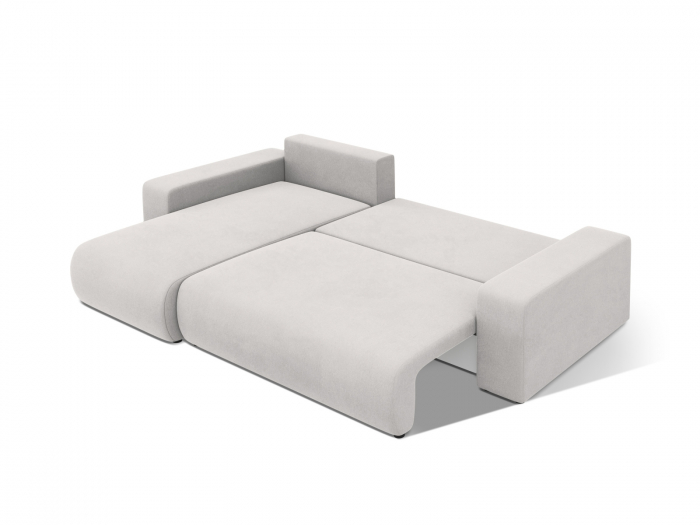 Coltar extensibil Jini cu 4 locuri, colt reversibil si tapiterie din catifea [6]