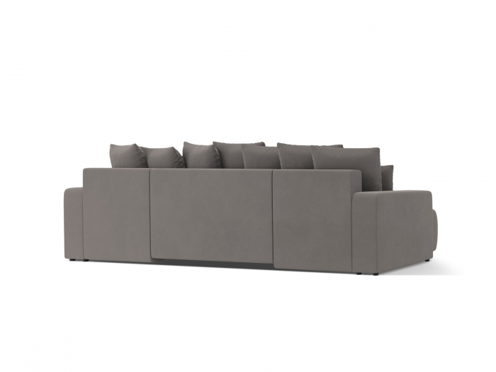 Coltar extensibil Jini in forma de U cu 5 locuri, colt reversibil si tapiterie din catifea [4]
