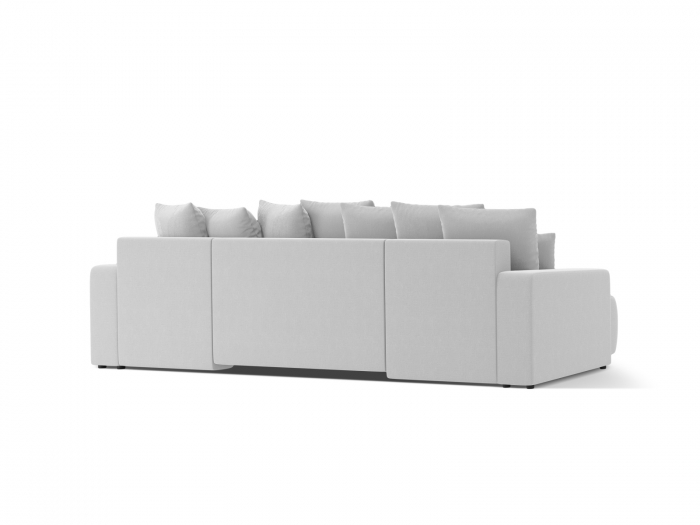 Coltar extensibil Jini in forma de U cu 5 locuri, colt reversibil si tapiterie din tesatura structurala [4]