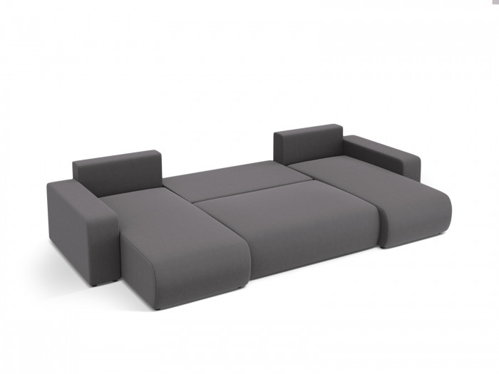 Coltar extensibil Jini in forma de U cu 5 locuri, colt reversibil si tapiterie din tesatura structurala [5]